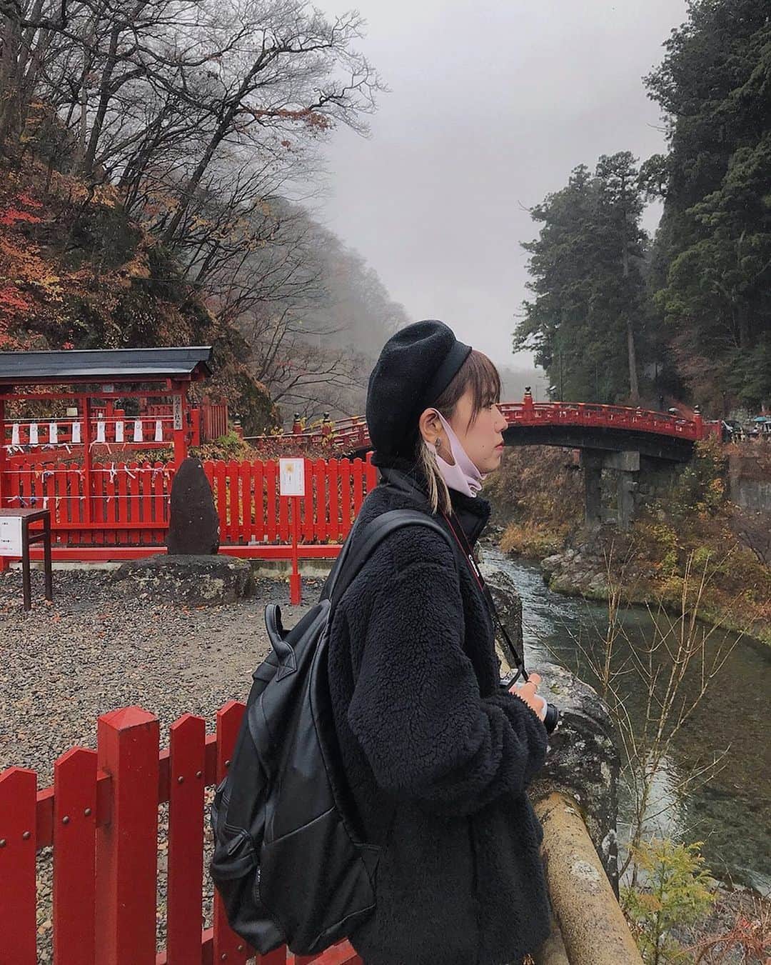 原あやののインスタグラム：「いい感じになったら景色のいいところとか美味しいものがあるところに行く！ってを楽しみに生きる！  #鬼怒川#鬼怒川温泉#日光#camera#せるふぃー#旅行#旅したくなるフォト#旅スタグラム#過去pic」