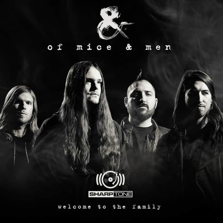 Of Mice & Menのインスタグラム：「We’re thrilled to announce that we’ve signed with @sharptonerecs. It’s pretty exciting to be working with a new label, we still have a great relationship with our previous label - it was time to shake things up.  Let us know what you think of our new single #Obsolete ⬇️」