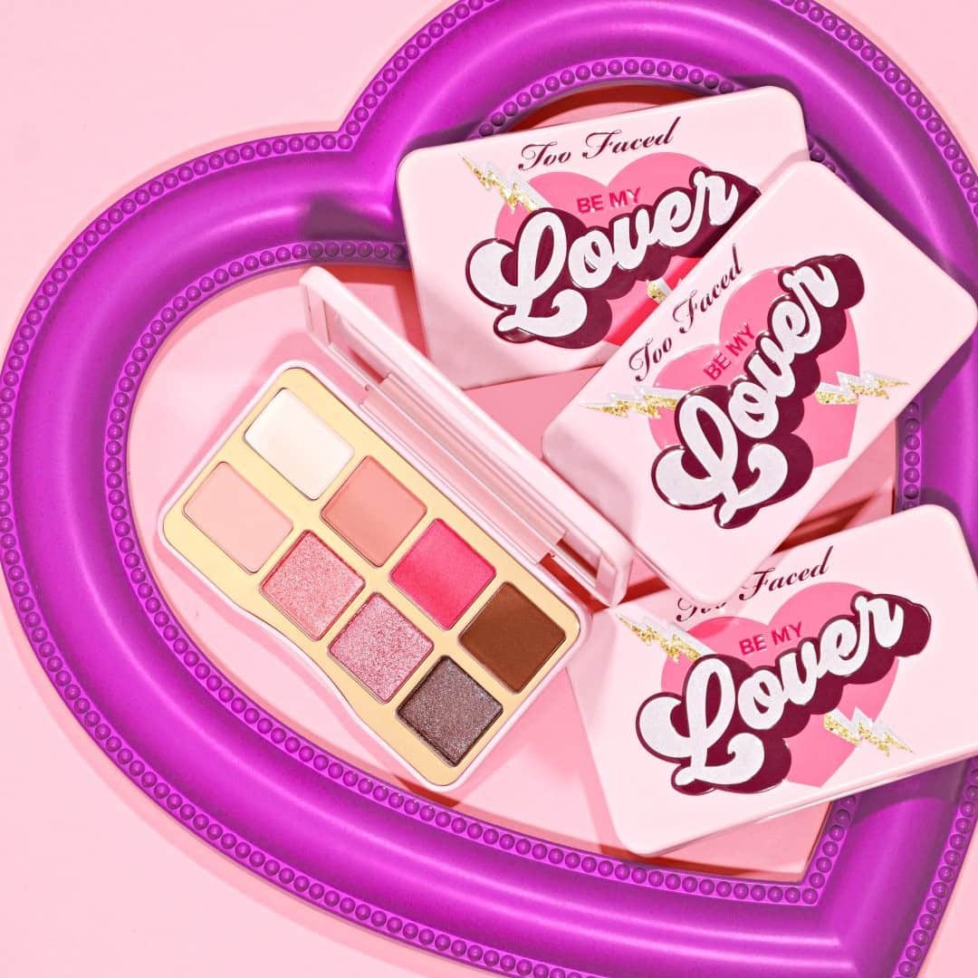 Too Facedさんのインスタグラム写真 - (Too FacedInstagram)「If you wanna be my lover, you've gotta get this palette! 😍 Our Be My Lover Palette is playfully feminine and packed with 8 sexy shades that are all about romance! 💘 #toofaced」1月14日 1時00分 - toofaced