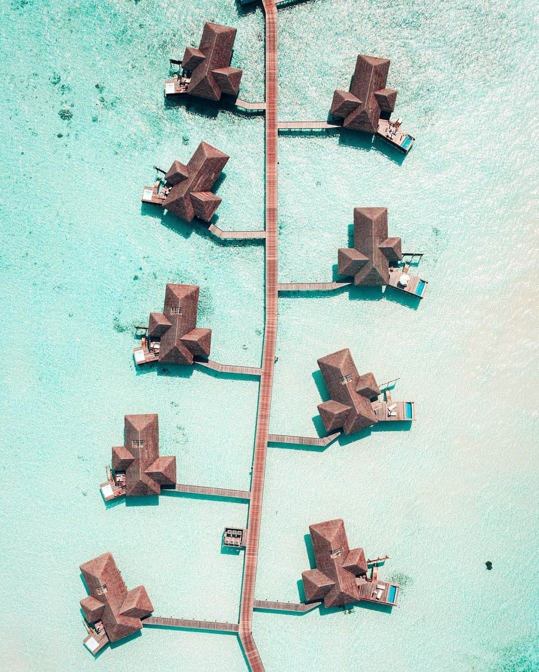 Conrad Hotelsのインスタグラム：「Twice voted 'Best Hotel in the World' the @conrad_maldives is the perfect escape in paradise. 📸 @benfayalafilms」