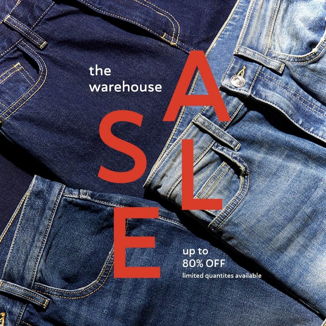 カレントエリオットのインスタグラム：「the current/elliott warehouse sale starts now! refresh your wardrobe for the new year by enjoying up to 80% off all sale styles – now through 1/19」