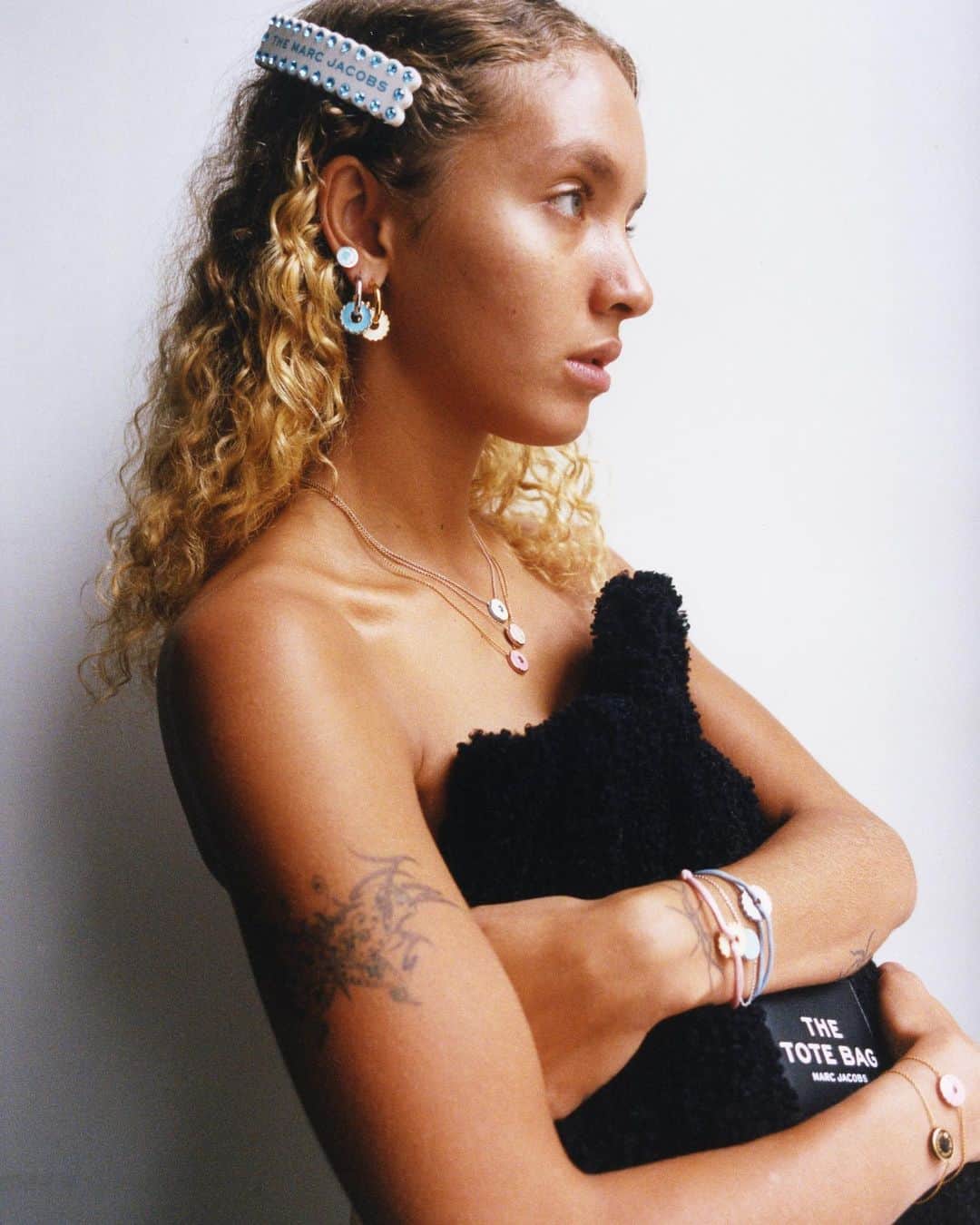 Marc Jacobsのインスタグラム：「Ivy wears THE MEDALLION JEWELRY COLLECTION.  Photographed by @ZoraSicher​ Styled by @Clare_Byrne  November 22, 2020 in New York City.」