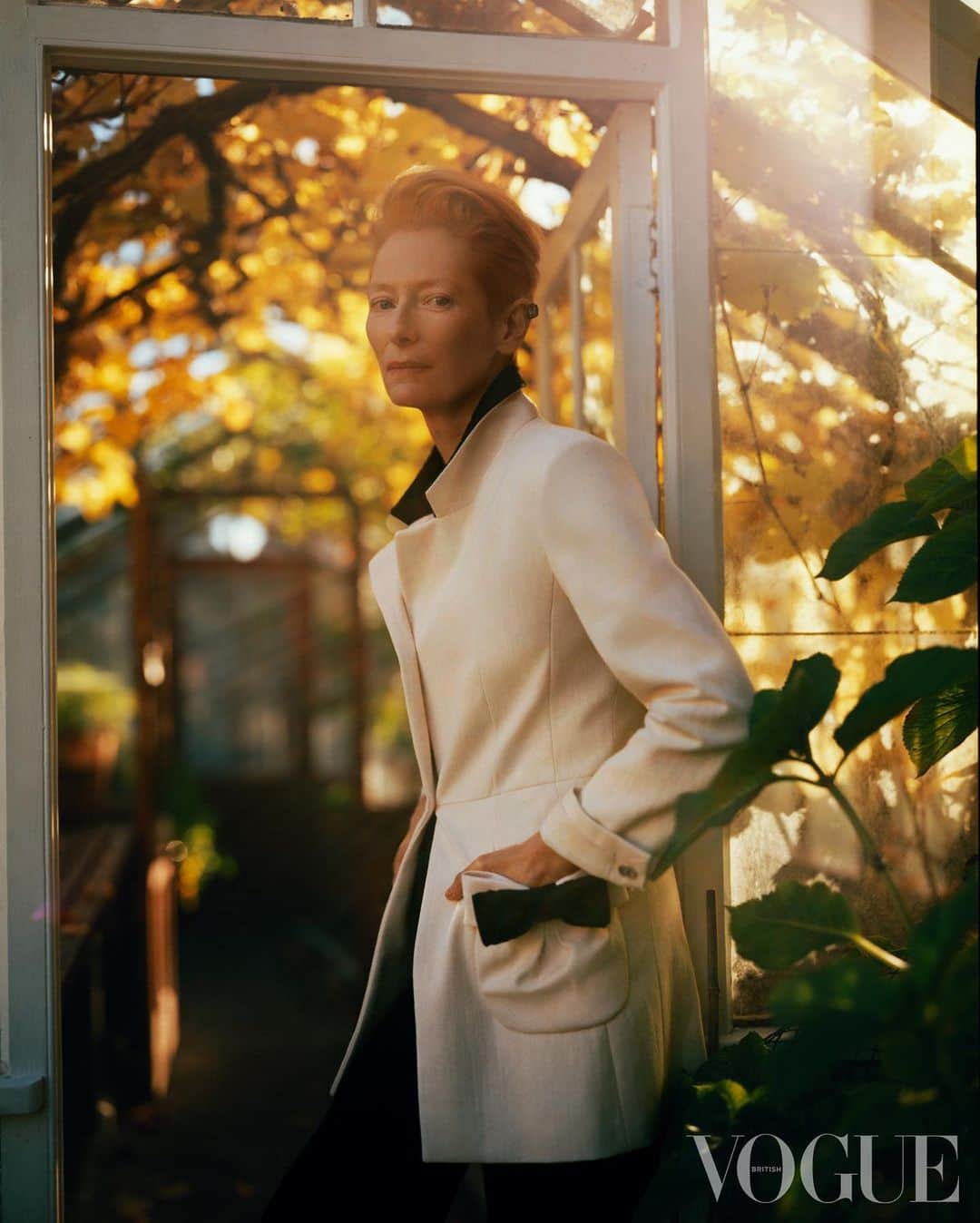 British Vogueさんのインスタグラム写真 - (British VogueInstagram)「“Fashion has a relationship to performance. It’s similar to figuring out the right gesture for a scene.” In the February 2021 issue of #BritishVogue, Tilda Swinton takes delight in Chanel’s SS21 collection; photographed at home in the Scottish Highlands by Nikolai von Bismarck. Loved by Hollywood and the artistic counterculture alike, she discusses fashion, acting and the avant-garde with playwright Jeremy O Harris in the new issue, on newsstands and available for digital download now.   #TildaSwinton wears @ChanelOfficial, photographed by @NikolaiVonBismarck and styled by @Jerry_Stafford, with hair by @ShonJu and make-up by @SamBryantMakeUp.」1月14日 2時00分 - britishvogue