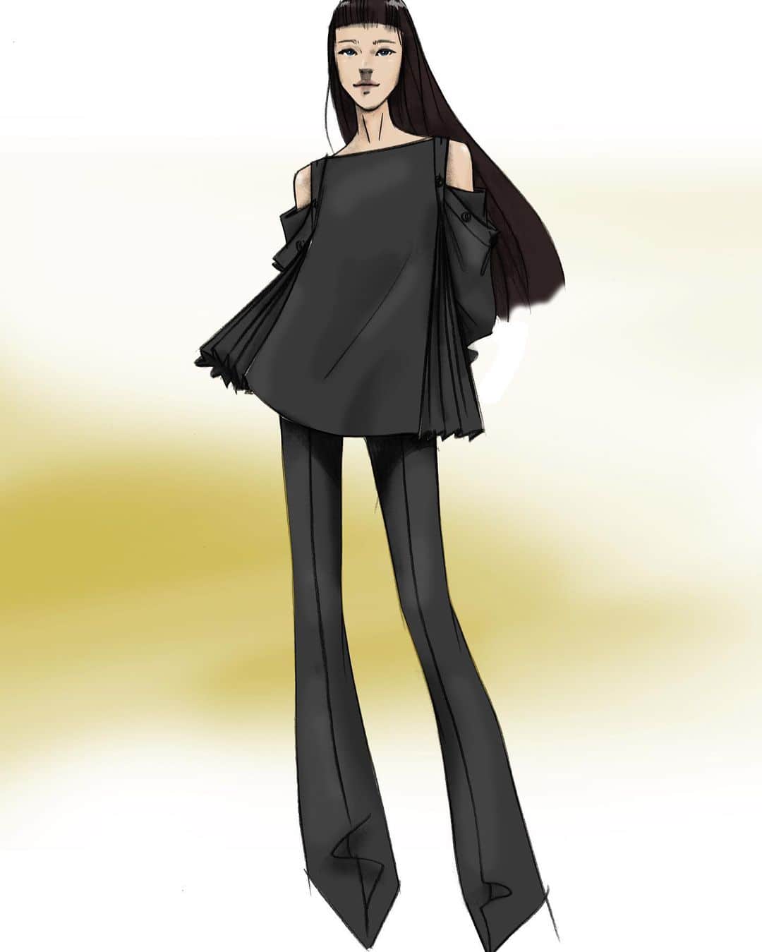 アディアムのインスタグラム：「#ADEAM Resort 2021 Illustration.」