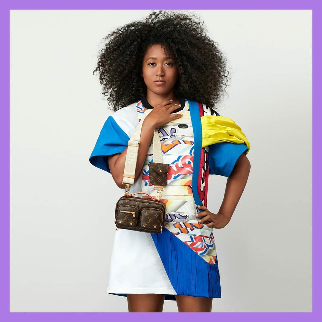 Fashion Weekのインスタグラム：「Meet @LouisVuitton's new global brand ambassador, and face of the label's Spring/Summer 2021 campaign, @NaomiOsaka! Multi-faceted, fiercely independent, and modern, Naomi is every inch the #LouisVuitton woman. Photo by LV's artistic director #NicholasGhesquiere c/o @LouisVuitton & @Endeavor.」