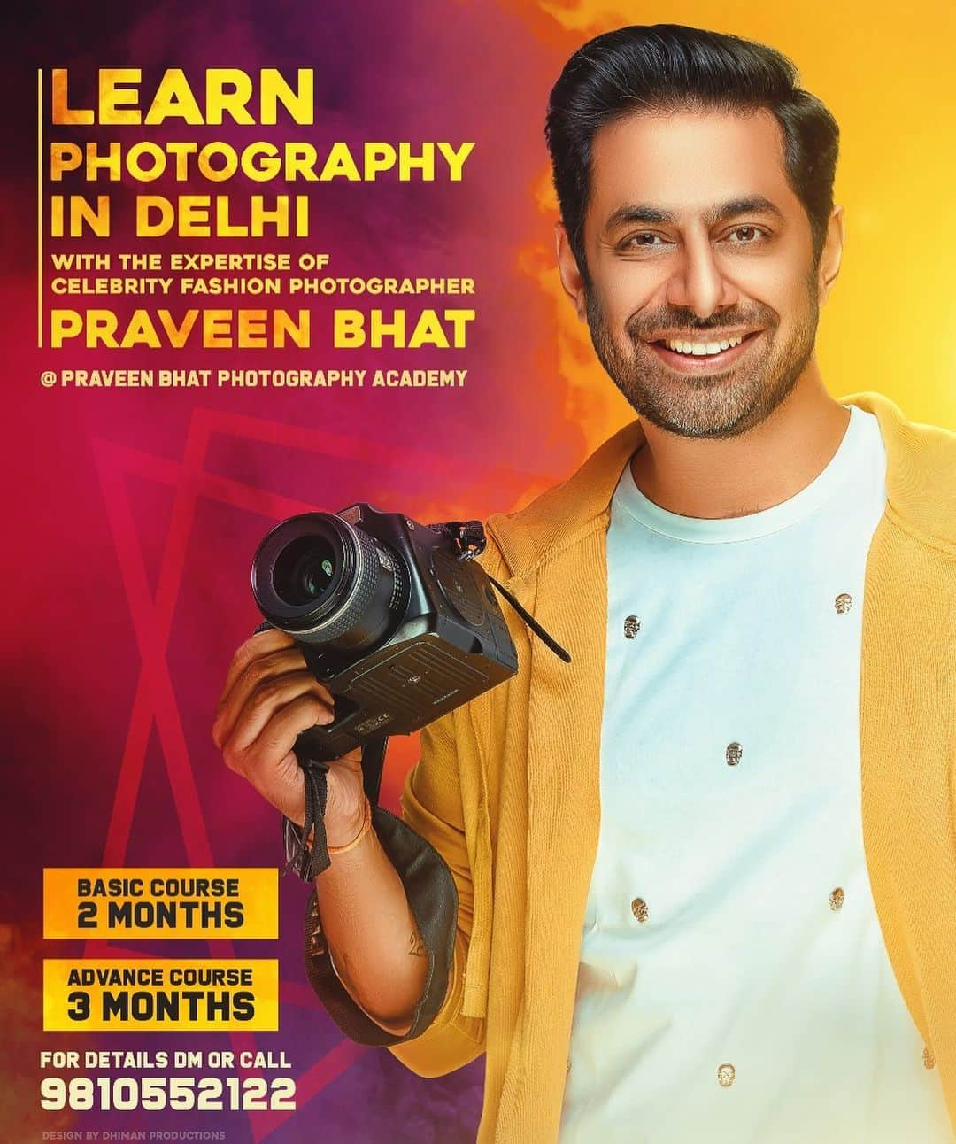 Praveen Bhatさんのインスタグラム写真 - (Praveen BhatInstagram)「Enrolments for next photography course open now...for details DM or wtsap at 9810552122 ❤️❤️ . . #learnphotography #praveenbhat #photographycourse #photographylover #photographycourseindelhi #basicphotography #beginnerphotography #photographyinstitute #bestphotographycourse #fashionphotographycourse #photographytipsandtricks #photographytipsforbeginners」1月14日 2時12分 - praveenbhat