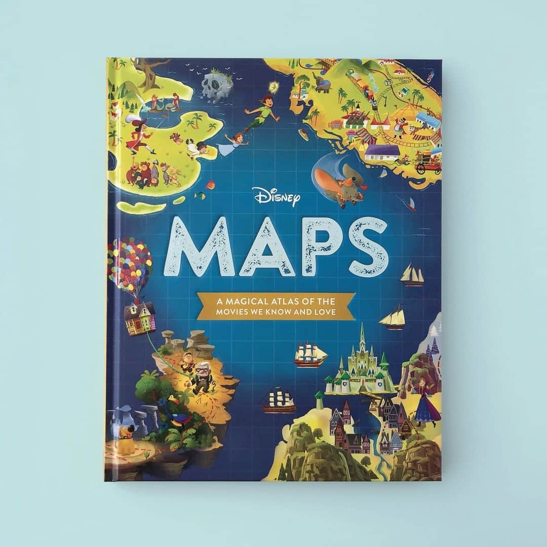 Disney Pixarさんのインスタグラム写真 - (Disney PixarInstagram)「Help Bing Bong and Joy find their way back to HQ! Explore more worlds from your favorite films in “Disney Maps” from @DisneyBooks.」1月14日 2時30分 - pixar