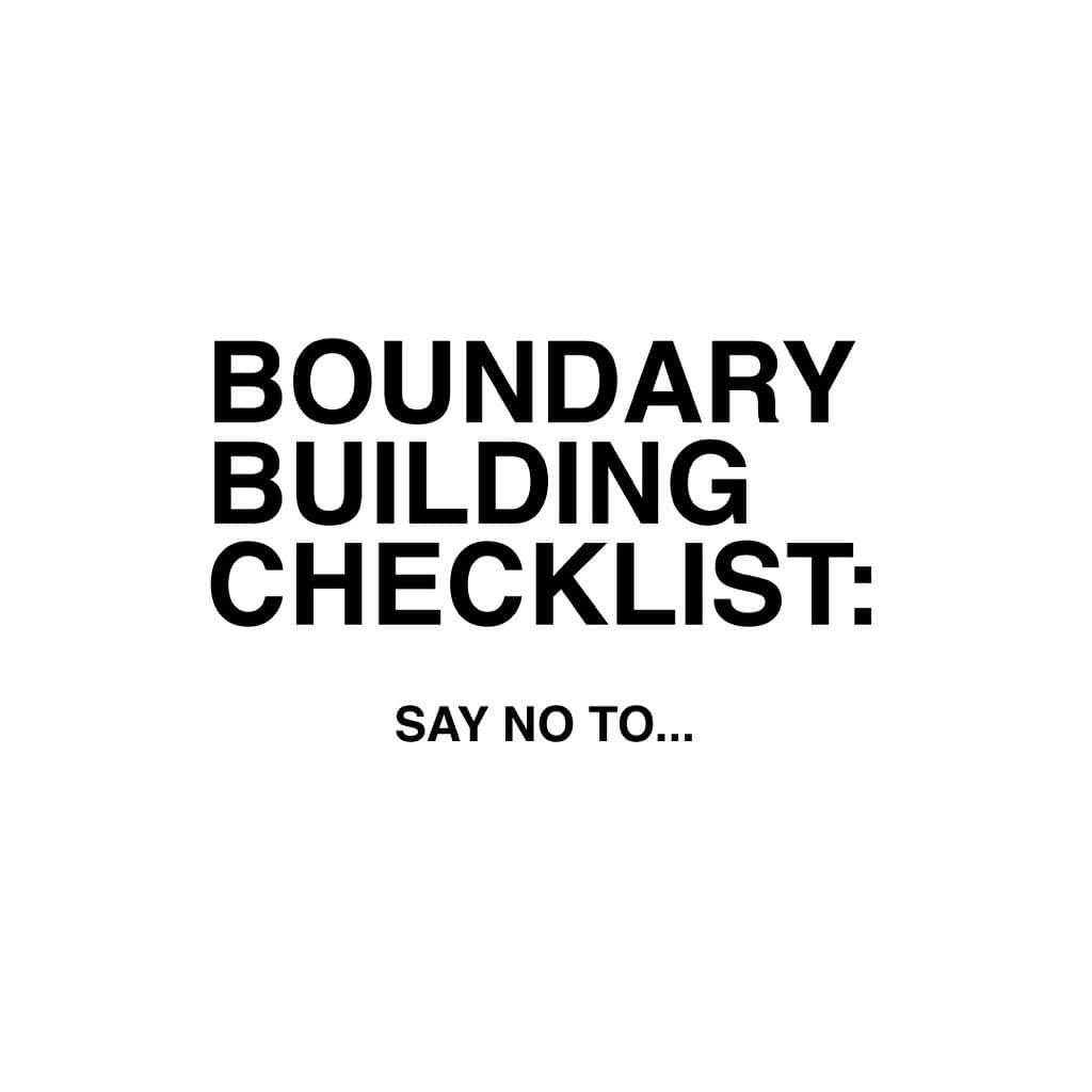 ジェイミー・キングさんのインスタグラム写真 - (ジェイミー・キングInstagram)「My boundary building checklist! ✅」1月14日 2時30分 - jaime_king
