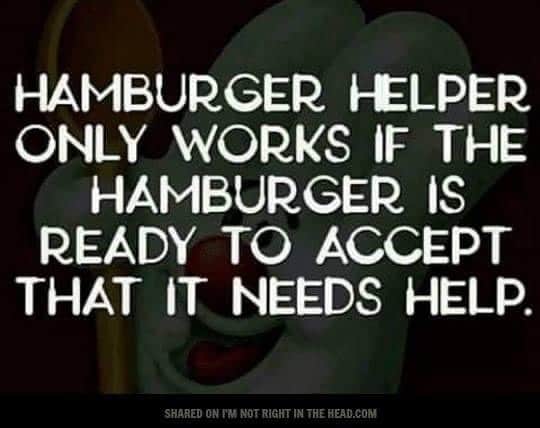 ジェネビーブ・モートンのインスタグラム：「Help me help you hamburger helper!!!」