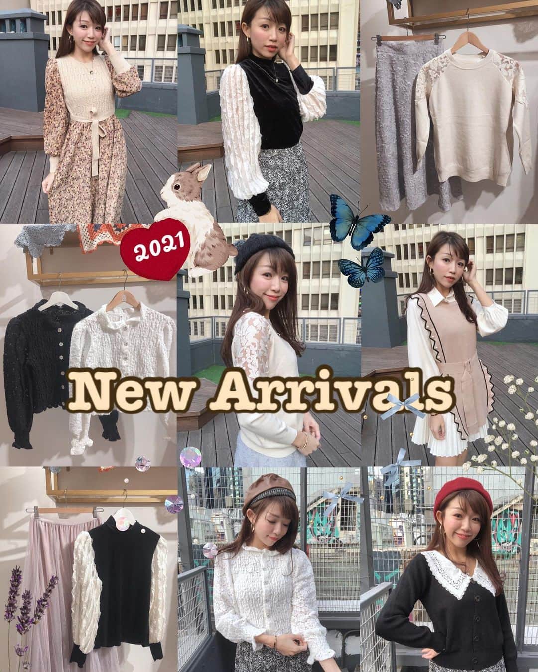 Fleur Fleurのインスタグラム：「又有一批新作上架📦📦📦 今次啲iterms好靚好fancy呀🥰🎀🎀🎀 全部已經上架！ 現貨發售 歡迎上嚟門市試穿或者留意今晚我哋嘅Facebook直播🤤❤️❤️❤️」