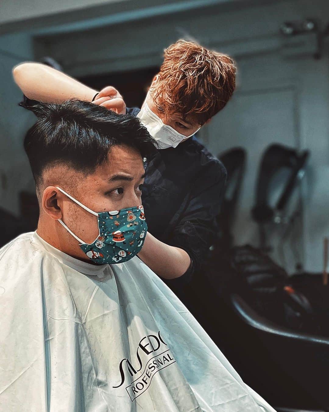 FATKINGのインスタグラム：「™️ Getting pimped up for 2021. 💇🏻‍♂️ @chillworkshair @shanelui_hair」