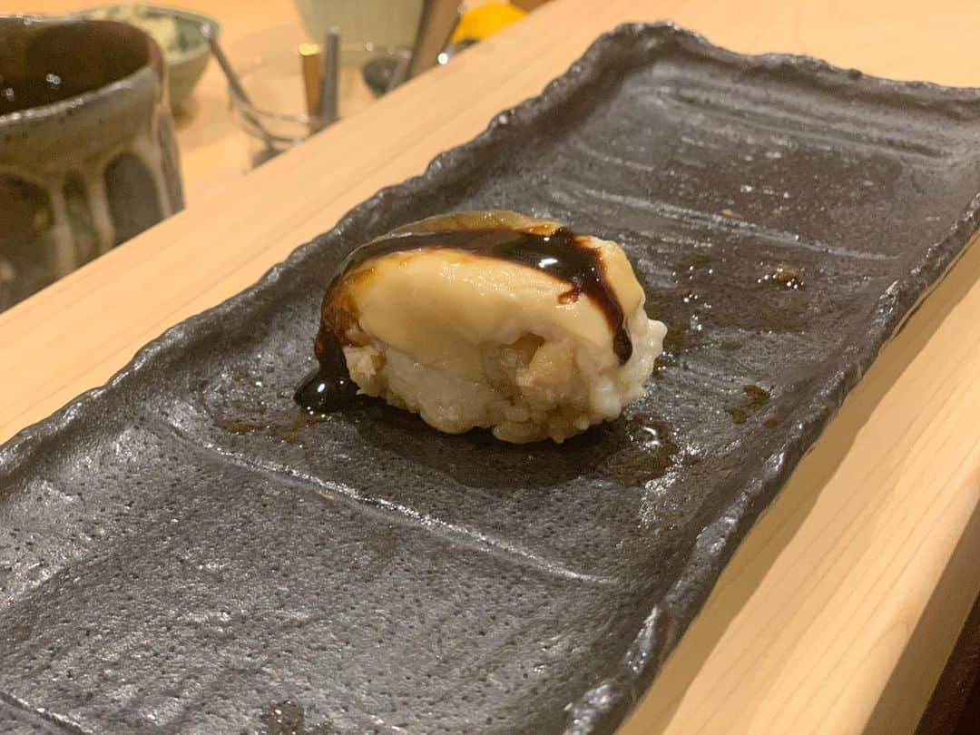 中村優さんのインスタグラム写真 - (中村優Instagram)「年末食べたうまいものたち🤤 🍣#時成 @高円寺 🥩#そらしお @六本木 🍤🍚#魚新 @西麻布 🥚#デンクシフロリ @表参道」12月30日 20時58分 - nkmr_yu