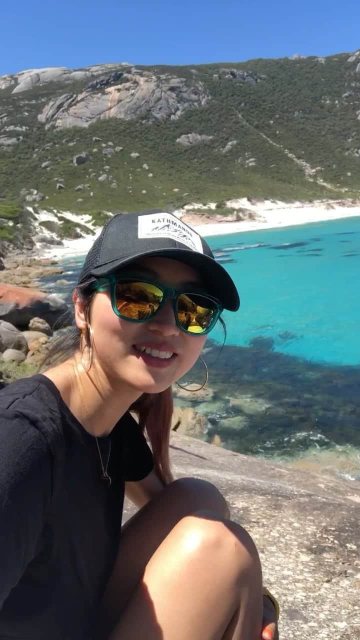 池田沙絵美のインスタグラム：「Explore new life in Wilsons promontory 🏕🦜🐠🐝💫💫」