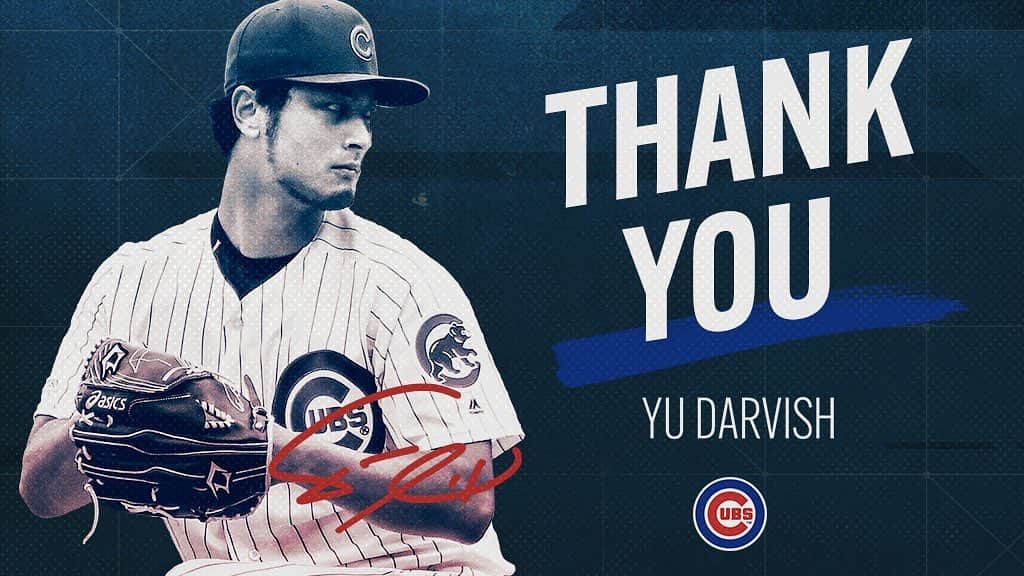 ダルビッシュ有のインスタグラム：「Thank you for everything!」