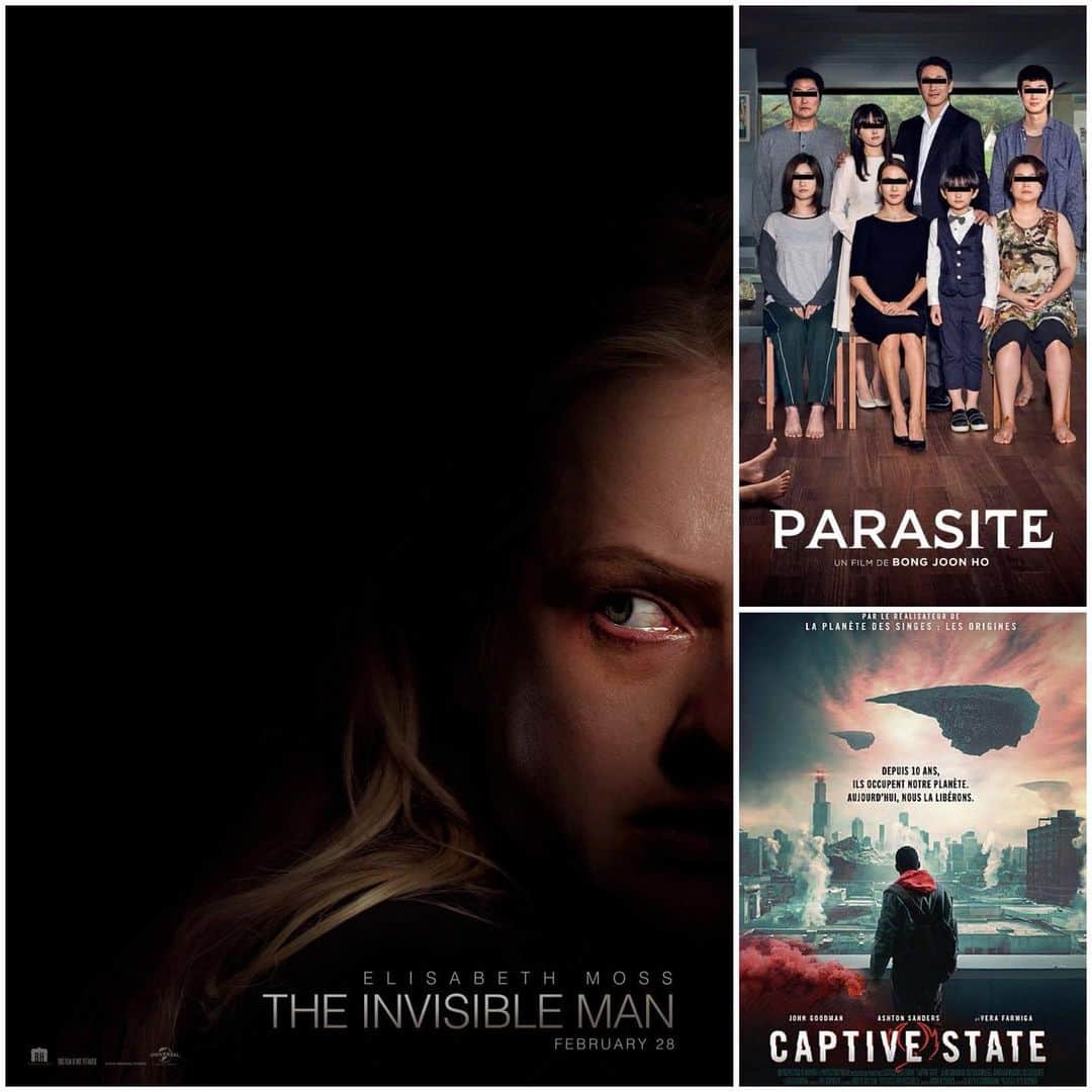 小森高博のインスタグラム：「#2020年映画ベスト10  ①透明人間 ②パラサイト 半地下の家族 ③囚われた国家 ④ミッドサマー ⑤ライド・ライク・ア・ガール ⑥アンダーウォーター ⑦タイラー・レイク -命の奪還- ⑧エスケープ・ルーム ⑨犬鳴村 ⑩カラー・アウト・オブ・スペース -遭遇-  次点 フォードvsフェラーリ」