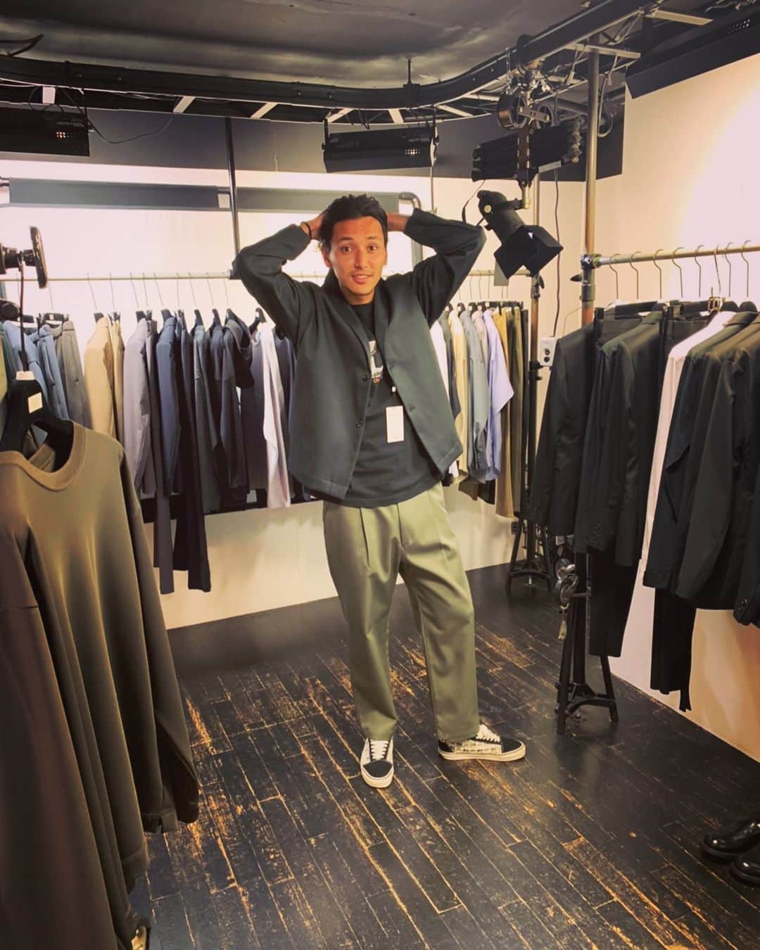大崎玲央のインスタグラム：「#nhoolywood  #misterhollywood」