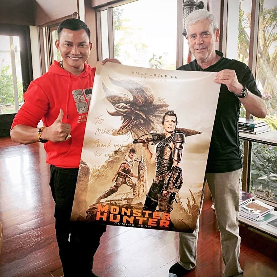 トニー・ジャーのインスタグラム：「For the best my manager "mike Selby "all is well.」