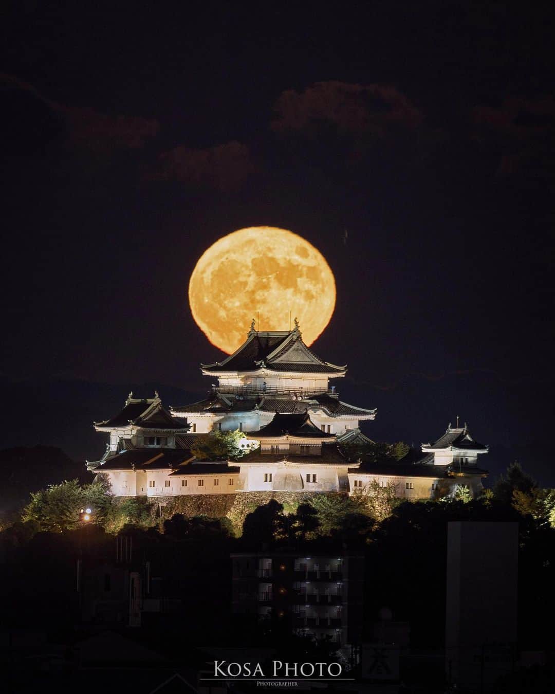 コサさんのインスタグラム写真 - (コサInstagram)「「月夜に輝く和歌山城」 2020年プレイバック 今年は念願の和歌山城と満月を撮ることが出来ました👍 天守閣の後ろに月が見えた時は感動したなぁ〜 今晩は「ゴールドムーン」のようですよ🌕 . Location:和歌山 Wakayama / Japan🇯🇵 Date:2020年9月 . #和歌山城 #満月 #raytrekフォトコンテスト2020 #レイトレッククリエイター #japan_night_view_member #YourShotPhotographer #Impressive_gallery #light_nikon #sorakataphoto #LBJ_Legend #art_of_japan_ #tokyocameraclub #dpj_member #team_jp_ #IG_PHOS #photo_jpn #ptk_japan #pt_life_ #bestjapanpics #Lovers_Nippon #広がり同盟メンバー #nipponpic_member #special_spot_legend #s_shot #japan_of_insta #bestphoto_japan #Rox_Captures #kf_gallery_vip #1x_japan #IGersJP」12月30日 17時51分 - kosa_photo