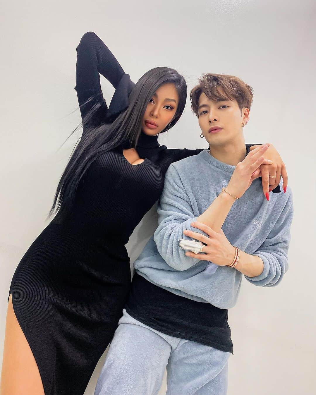 Jessiさんのインスタグラム写真 - (JessiInstagram)「Look who i ran into last night.... Mr. Manner hands! 😩 Thank you all for 20 mill views on our #nununana collab! 🥺 Get well soon jackson ❤️」12月30日 18時12分 - jessicah_o