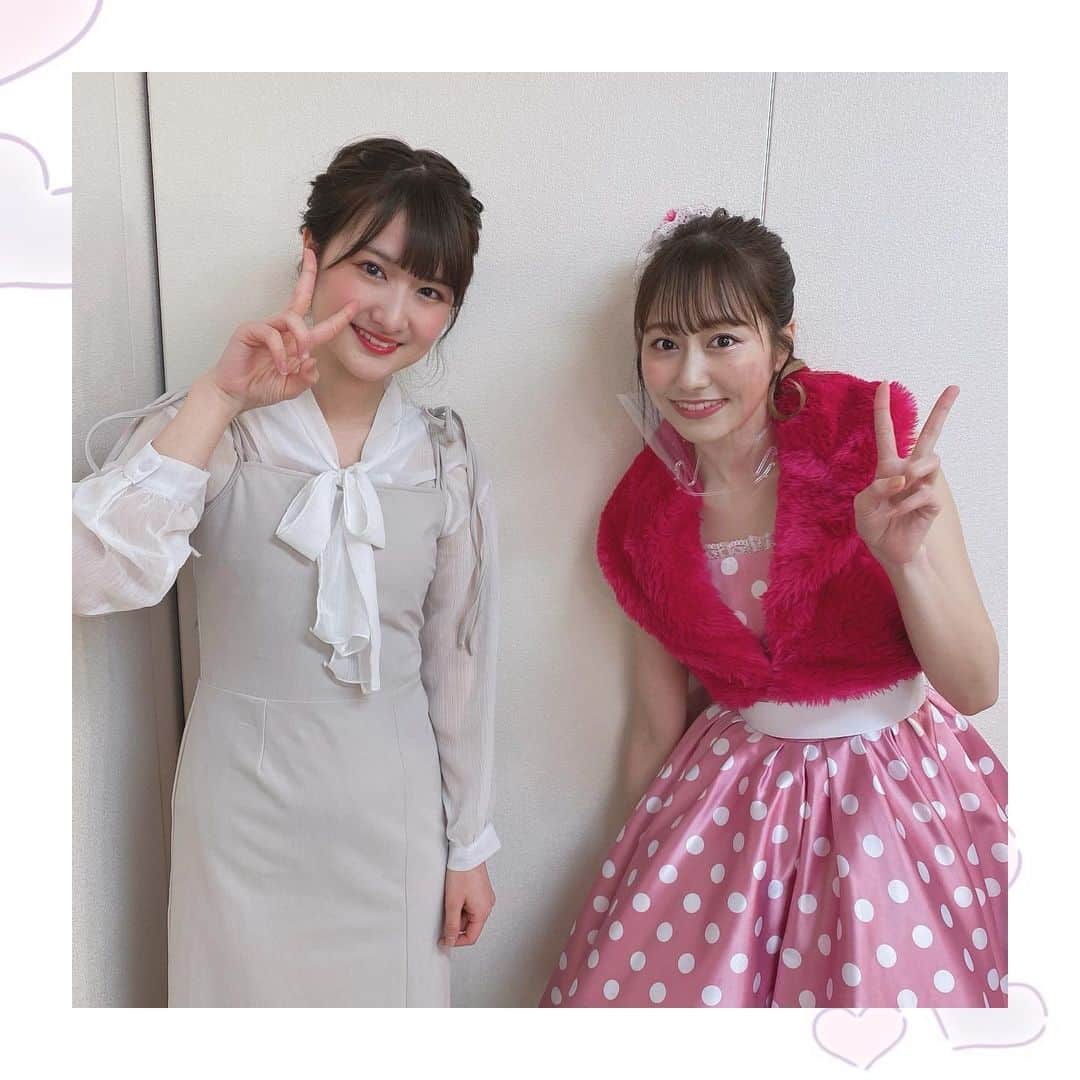 のインスタグラム：「. ちゃっかり2S撮らせていただきました🙈💕 ありがとうございます💓✨ . 職権濫用🥰宝物♡ 人生2回目の2S💗 . #Chomostagram」