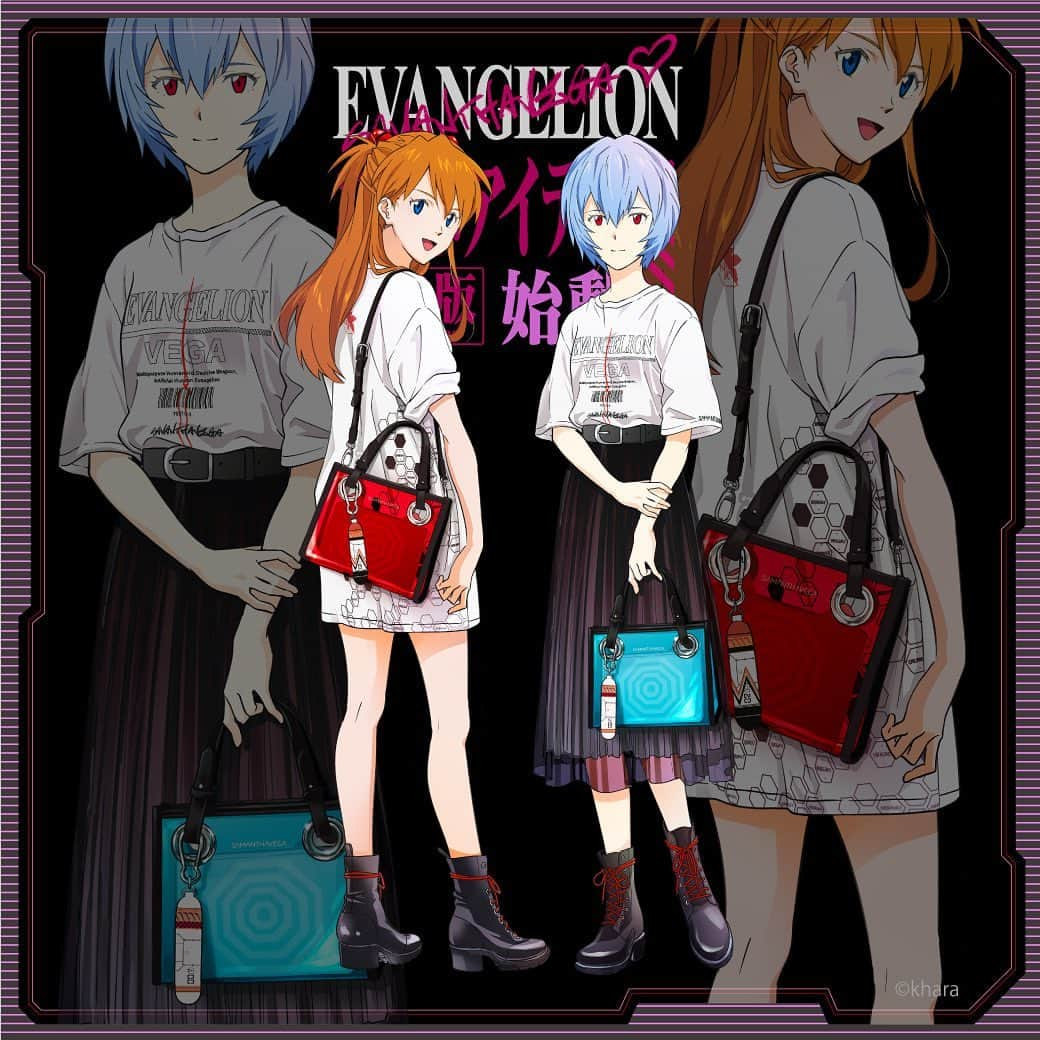 SAMANTHA VEGAさんのインスタグラム写真 - (SAMANTHA VEGAInstagram)「SAMANTHAVEGA×EVANGELION  『シン・エヴァンゲリオン劇場版』公開記念！ サマンサベガ初となる人気アニメ『エヴァンゲリオン』とのコラボレーションが実現！！ コラボ特別描き下ろしもついに公開！ 作中に登場するキャラクターやエヴァンゲリオンの機体をイメージしたデザインのアイテムがラインナップ。バッグやお財布、パスケース、チャームなどの定番アイテムから、今回はアクセサリーやTシャツ、ウインドブレーカーなどのアパレルラインまで、幅広く展開。 ． ．  “SAMANTHAVEGA”と“EVANGERIONEVANGELION”の文字をストリート感溢れるオリジナルのグラフィックでデザインしているところや、作中で登場するエマージェンシーコールの印象的なハニカムをアレンジし、サマンサベガのブランドロゴを入れたオリジナルデザインが商品の裏地になっているところがポイント。 サマンサベガのエヴァンゲリオンコラボの商品を税込￥10,000以上ご購入のお客様には、限定のオリジナルショッパーにてお包みします！ ． ． ．  【EVANGERIONEVANGELION 期間限定ポップアップショップ情報】 2021/1/5(tue)～2021/1/12(tue)　表参道GATES POP UP デジタルストア 2021/1/13(wed)～2021/1/19(tue) 阪急うめだ本店 3階プロモーションスペース31  ． ．  劇中に登場する第13号機をイメージしてデザインした店舗限定発売のバッグは、ポップアップショップで販売！また、ポップアップショップ限定で、特別描き下ろしイラストのクリアファイルをプレゼント。サマンサベガがお贈りするエヴァンゲリオンの世界観を楽しんで。  ． ．  #evangelion #エヴァンゲリオン #エヴァ #エヴァンゲリオンコラボ #エヴァコラボ #コラボ #コラボレーション #コラボアイテム #samanthavega #サマンサベガ #バッグ #bag  #fashion #ポップアップショップ #オリジナルアイテム #オリジナルイラスト #プレゼントキャンペーン #キャンペーン」12月30日 18時42分 - samantha.vega_official