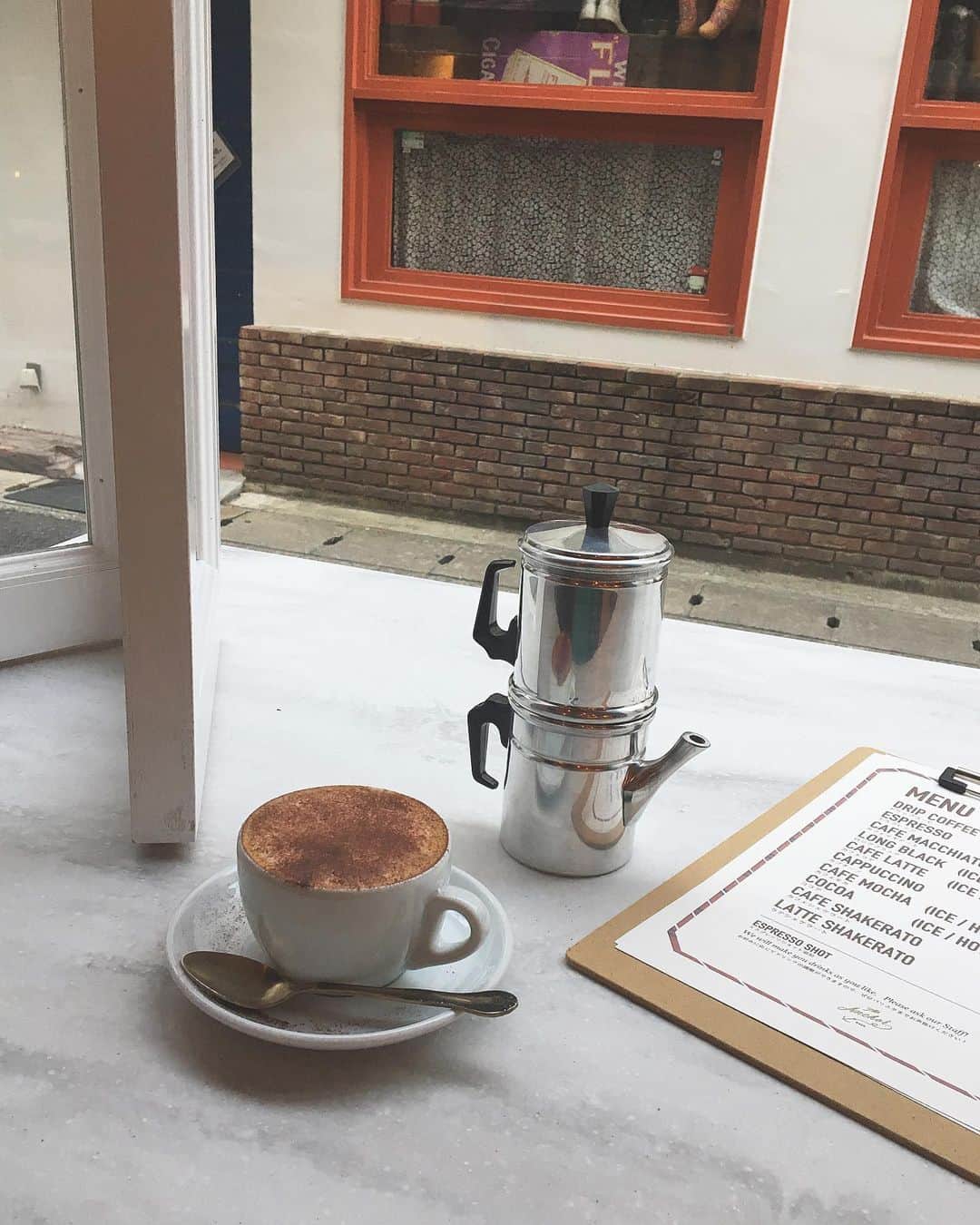 藤後 沙織 とうごさおりのインスタグラム：「reset☕️ ・ ・ ・ #休憩#coffee#cafe#reset」