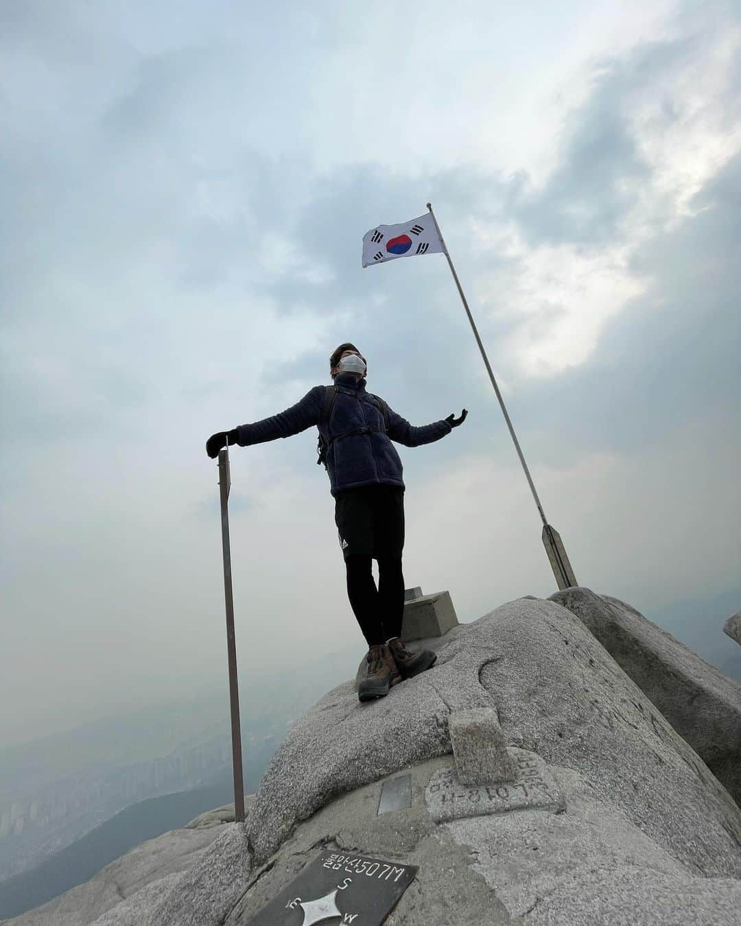 リッキーのインスタグラム：「불암산 🏔」