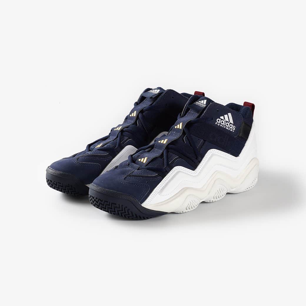 KICKS LAB. [ Tokyo/Japan ]のインスタグラム：「adidas l "TOP TEN 2000" Chalk White/Cardinal/Ftwr White l Available in Store and Online. #KICKSLAB #キックスラボ」
