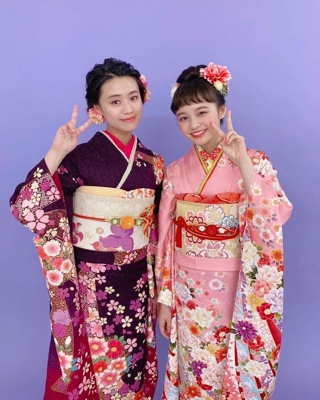 多田成美のインスタグラム：「. ジョイフル恵利さんの撮影で、メアリちゃんと撮影日が一緒でした🤍💕 久しぶりに会えて嬉しかった~☺︎」