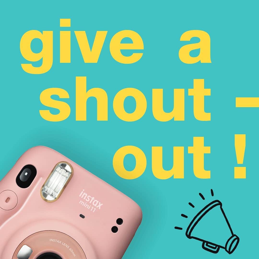 Fujifilm Instax North Americaさんのインスタグラム写真 - (Fujifilm Instax North AmericaInstagram)「There's still time to give a shoutout to someone who made you feel connected this year - Whether it's your friend who always-sees-the-sunny-side or your creatively-gifted roommate, thank them for being your community in a print (or up to 10). Use #Give10 and tag us @fujifilm_instax_northamerica and there's a good chance we'll shout them out too!  #instax #shoutout #dontjusttakegive」12月30日 23時16分 - fujifilm_instax_northamerica