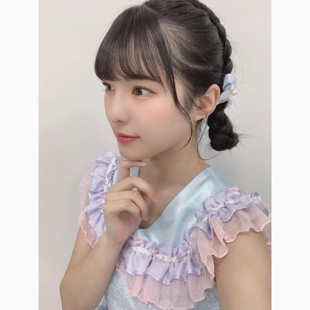 大塚七海のインスタグラム：「今年最後の劇場公演は、さめかつな(ユニット名)公演でした！！！🐟 来年もいっぱいNGT48劇場のステージに立てますように💫💫 是非劇場に遊びに来てくださいね☺️  #ngt48 #劇場公演 #年末 #大塚七海」