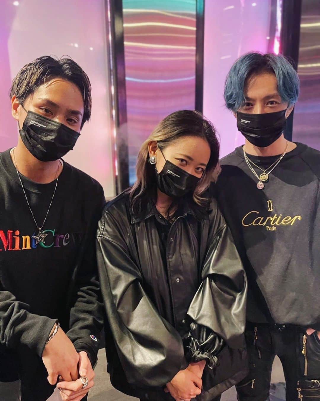 DJ FUMIのインスタグラム：「マスクが被った日  #ユニット感がすごい」