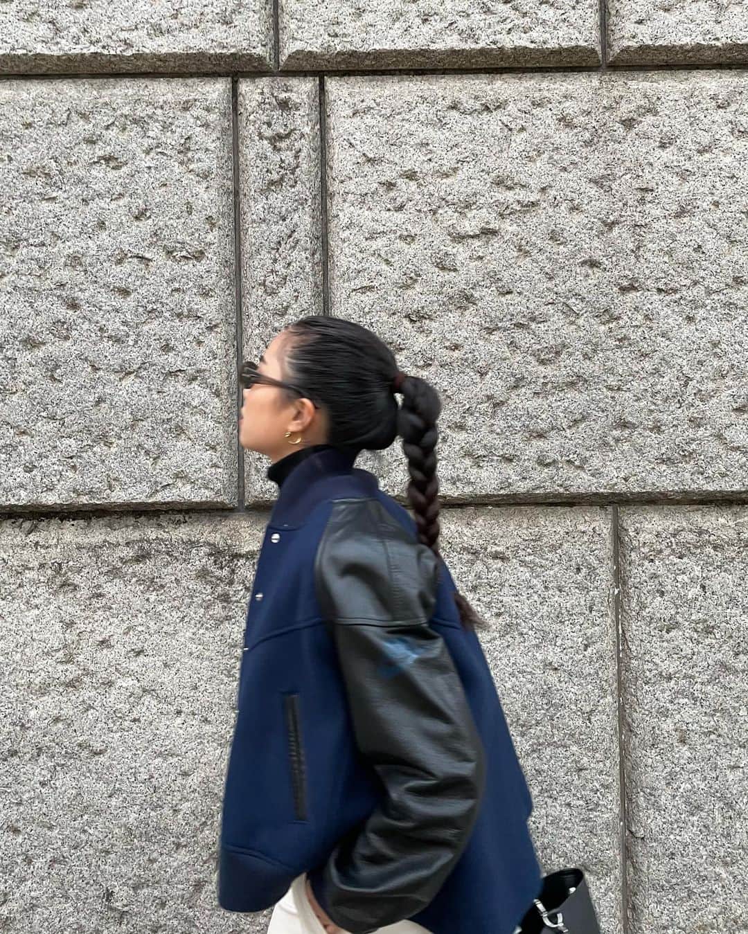 福内櫻子さんのインスタグラム写真 - (福内櫻子Instagram)「ive loved this jacket for 4 years 💋 4年前からずっと大切にしてきたjacket @sacaiofficial @nike」12月30日 23時49分 - sakurako_fukuuchi