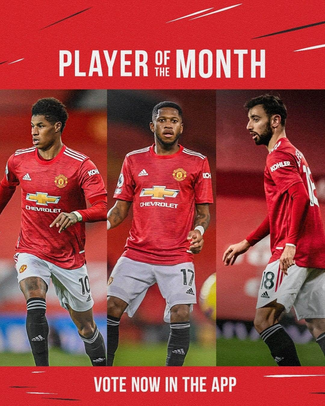 マンチェスター・ユナイテッドさんのインスタグラム写真 - (マンチェスター・ユナイテッドInstagram)「Who should be our final Player of the Month of 2️⃣0️⃣2️⃣0️⃣❓ #MUFC #Rashford #Fred #BrunoFernandes」12月31日 0時01分 - manchesterunited