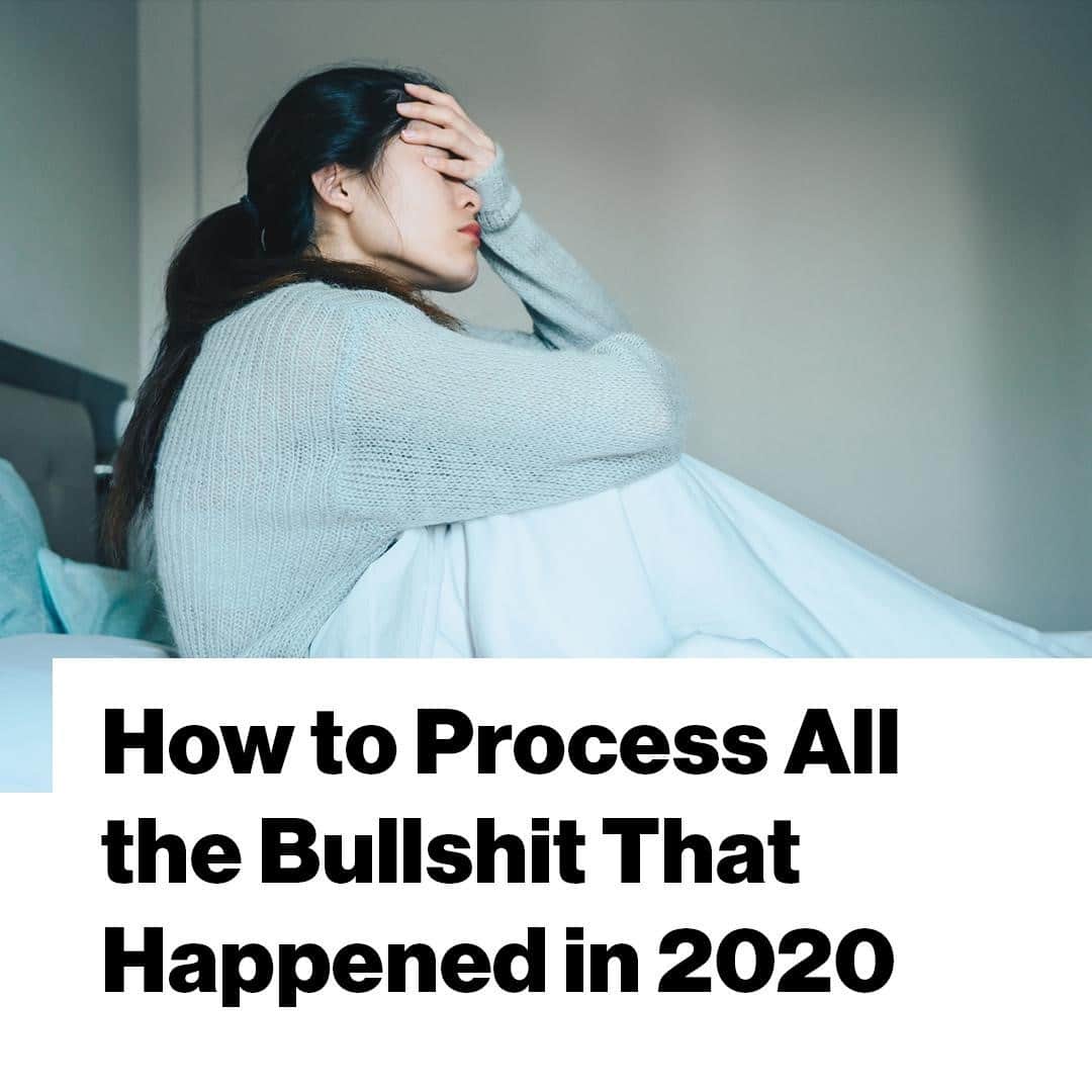 VICEさんのインスタグラム写真 - (VICEInstagram)「How do you even begin processing a year that threw our lives into chaos when we’re not even out the other side yet? Jobs have been cut, normality abandoned, and, for the unluckiest among us, family members and loved ones have been lost. We were all forced to adapt our lives at breakneck speed all while reckoning with our own mortality. ⁠ ⁠ It’s not exactly the ideal environment for moving on and planning the future, but that’s exactly what we’ve got to do now – so we asked a bunch of mental health experts about the best way to take stock of the hellscape that was 2020.」12月31日 0時31分 - vice