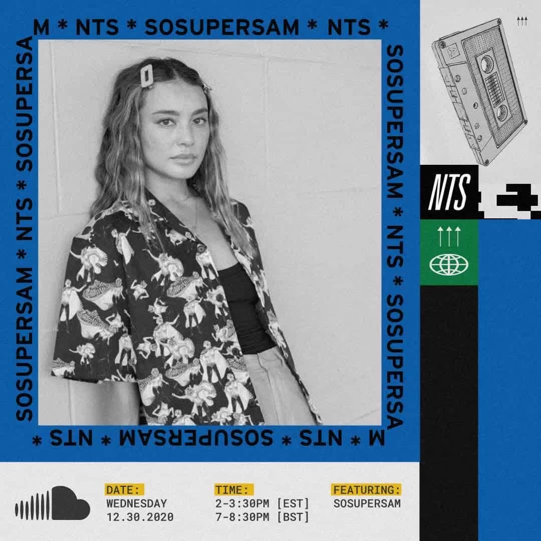 サウンドクラウドのインスタグラム：「🆕 #StudioSessions coming live from LA today w/ @nts_radio. 🔊 Catch @sosupersam playing a mix of Baile edits, UK Garage, Dancehall, House, and R&B. 🔥 2PM EST」