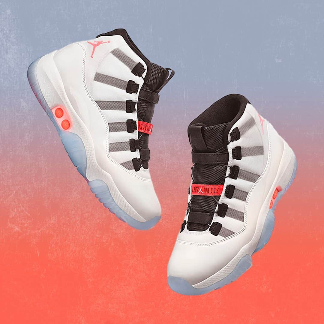 shoes ????のインスタグラム：「Who landed a pair of the Air Jordan 11 Adapts? The Air Jordan 11 25th anniversary comes to a close with the drop of these new J’s. Resell prices are already reaching past $1k+. 👀  #airjordan1 #jordan11 #hypebeast #sneakernews #sneakerporn #stockx #grailed #highsnobiety #nicekicks #kicksonfire #yeezy #supreme」