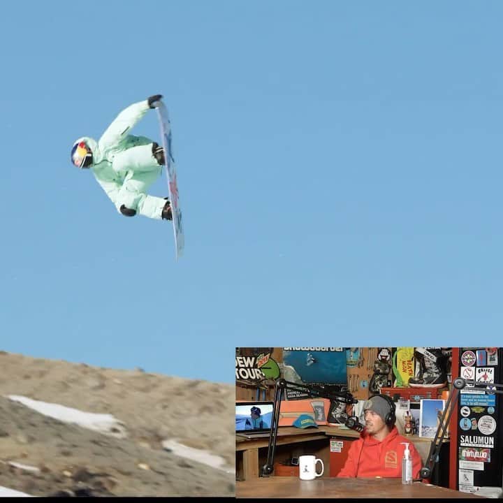 アナログクロージングのインスタグラム：「The @brockcrouch episode of @thebombhole podcast is LIVE 🔊Brock talks about filming for #BurtonOneWorld, his near-death avalanche experience, contest riding, and so much more.  ➡️Swipe for 1 of 2 #BurtonOneWorld leaks from this episode.  Tune In Via Link In Bio.」