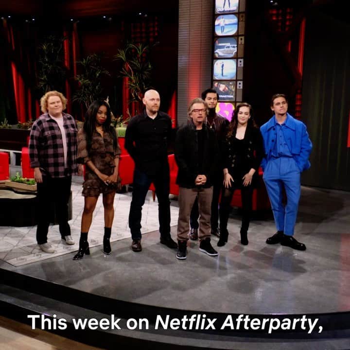 デヴィッド・スペードのインスタグラム：「Watch us mangle the promos for Saturdays show. @wilfredburr @cobrakaiseries @netflixisajoke」