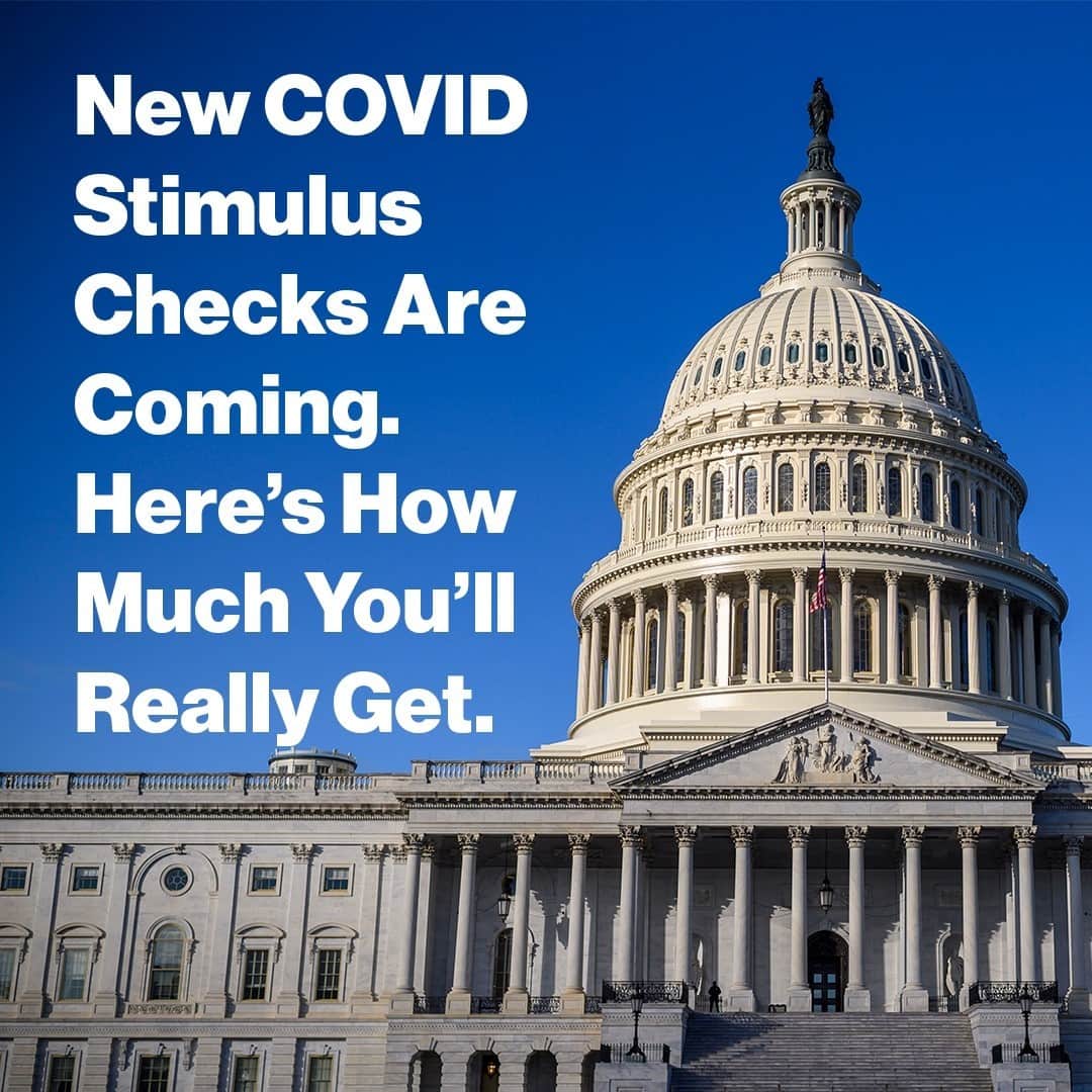 VICEさんのインスタグラム写真 - (VICEInstagram)「New COVID stimulus checks are on the way. But exactly how much you’ll get depends on the fine print—and on the next round of political bickering. ⁠ ⁠ Link in bio. ⁠ ⁠ 📸: Photo by Eric Baradat/AFP via Getty Images」12月31日 3時25分 - vice