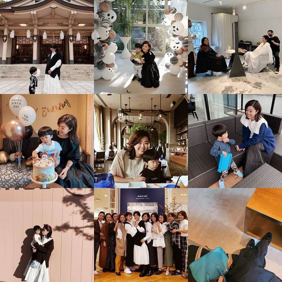 urakoのインスタグラム：「. 2020年🐭 私のbestnine📝 . . 2020年も残り数時間。 今年は色んな変化のある1年でした😌 その分大切な事がとても明確になりました😌 . . 今年は やりきった！と思えるくらい お仕事を頑張れた事 新しい命を授かることができた事 2歳を迎え毎日の成長を見るのが ますます楽しみでたまらない 愛しい存在の息子❤️ 私の大切なpostがベストナインに入っていて嬉しい😆 . . ツワリが長く体調が万全で無い事も多かったけれど いつも手を差し伸べて力を貸してくれる会社のみんなや友人や家族。 そしていつもMACHATTを楽しみにしてくださるお客様やフォロワーの皆さま。 沢山の優しさに支えていただいて 沢山感謝した1年でした。 ありがとうございました😌💓 . . 皆さまにとっても 2021年🐮 すてきな1年になりますように 良いお年をお迎えくださいね😉 . . 2021年もどうぞよろしくお願いします❣️ . #2020bestnine  #thankyou2020 #大晦日 #年賀状出すの忘れてたー #2020年のうちに出します🙏」