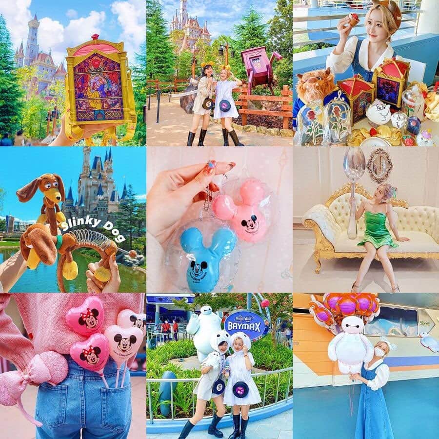 のインスタグラム：「🏰🌈🎞﻿ 　　﻿ ﻿ ﻿ 毎年恒例、﻿ #2020bestnine 👀💜﻿ ﻿ ﻿ 今年の人気投稿これかー！☺️💕💕﻿ 私も全部お気に入りです😌🏰🌈﻿ ﻿ みんなの好きな投稿は入ってるかな？😳💜﻿ 𓂃 𓈒𓏸 ‎𓂃 𓈒𓏸 ‎𓂃 𓈒𓏸 ‎𓂃 𓈒𓏸 ‎𓂃 𓈒﻿ #disneysisters_jp#中島姉妹#bestnine2020」