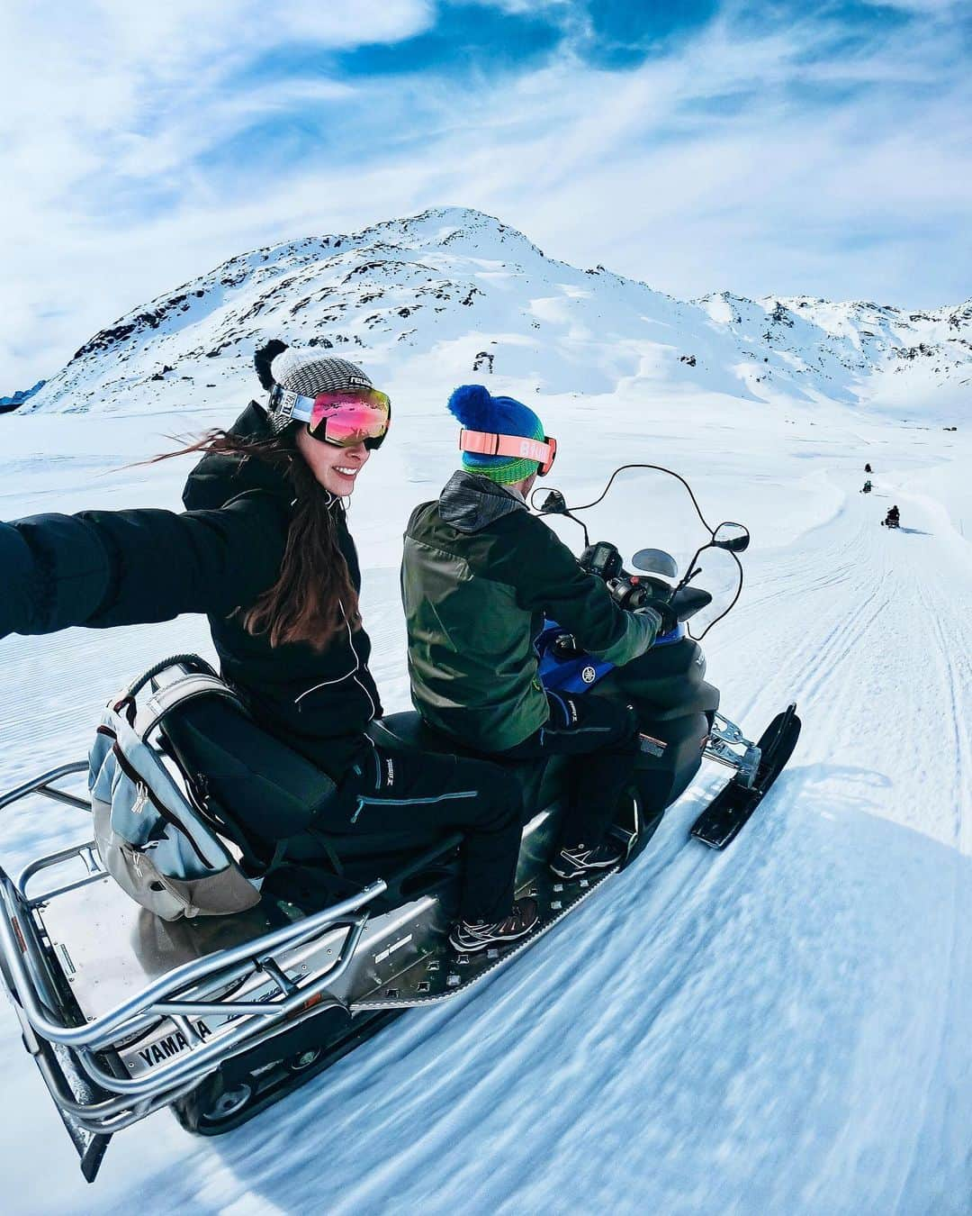 goproさんのインスタグラム写真 - (goproInstagram)「Photo of the Day: Sunny sled mission with @jack_moly94 + @denise_dragone 🛷 ⠀⠀⠀⠀⠀⠀⠀⠀⠀ @GoProIT #GoProIT #GoPro #GoProSnow #Snowmobile #Sled」12月31日 7時00分 - gopro