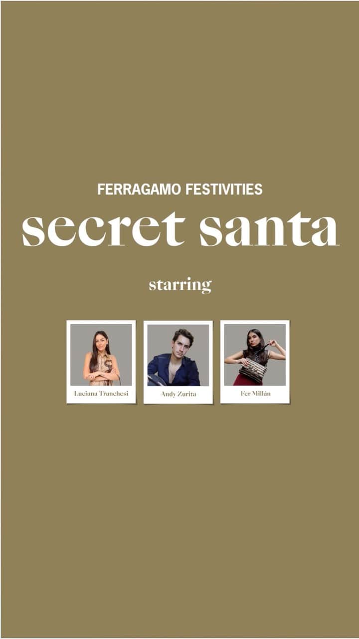 サルヴァトーレ・フェラガモのインスタグラム：「For this holiday period, we celebrate the traditions of the time we all hold dear; a tradition of cherishing friends and family, of taking time to reflect and enjoy, and of exchanging tokens of respect, love, and affection.  @lutranchesi @fermillan and @andymtzurita」