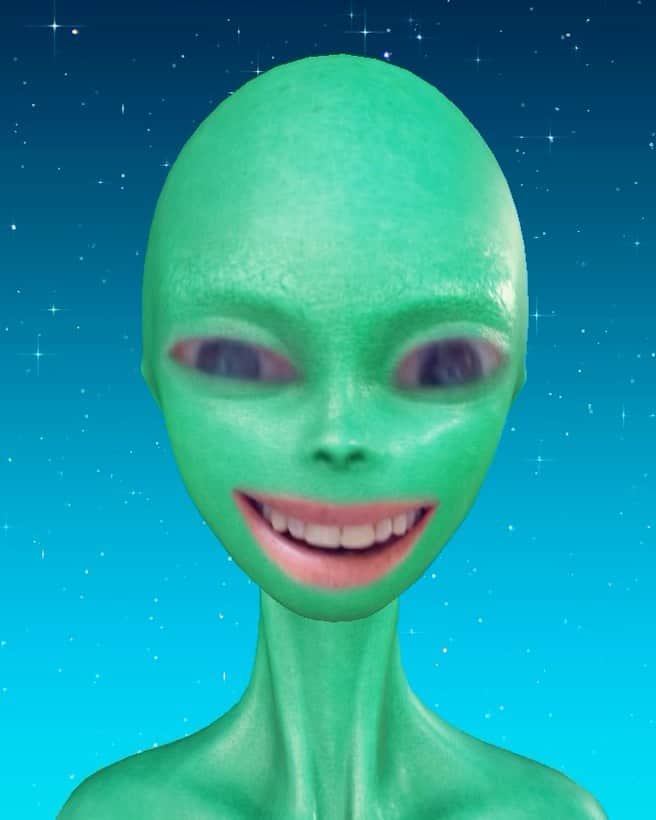 ボブ・サゲットのインスタグラム：「Alien wisdom.」