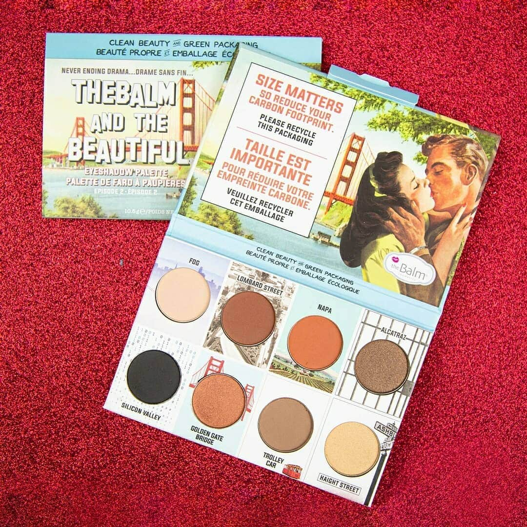 the Balmさんのインスタグラム写真 - (the BalmInstagram)「Our newest palettes are made with CLEAN ingredients and recyclable packaging ♻️ stay tuned for 2021.. we’re just getting started! 😉 #cleanbeauty   #thebalm #thebalmcosmetics #beauty #glam #eyeshadow #eyepalette #makeup」12月31日 8時15分 - thebalm