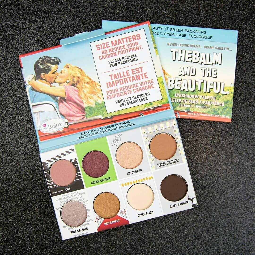 the Balmさんのインスタグラム写真 - (the BalmInstagram)「Our newest palettes are made with CLEAN ingredients and recyclable packaging ♻️ stay tuned for 2021.. we’re just getting started! 😉 #cleanbeauty   #thebalm #thebalmcosmetics #beauty #glam #eyeshadow #eyepalette #makeup」12月31日 8時15分 - thebalm