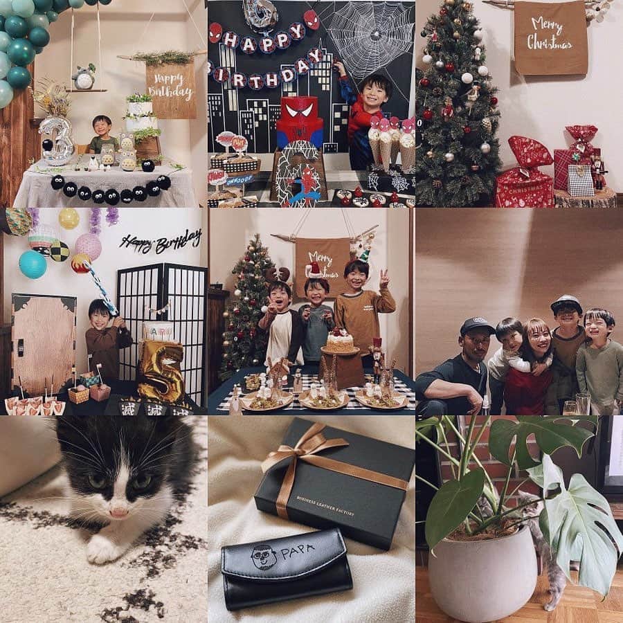 rats1316のインスタグラム：「・ 色んなことがあった2020年。  それでも家族全員元気に新たな1年を迎えることができることに感謝して 年内最後の投稿はベストナインで終わります📷  息子達や私の誕生日、虹の橋を渡ったジジや新しく家族に仲間入りした凱と麦がいることにほっこり☺️  インスタを見て頂いた皆様、ありがとうございました🙇🏻‍♀️  来年もマイペースに投稿していくので宜しくお願いします🙇🏻‍♀️  皆様良いお年をお迎え下さい🌅 ・ ・ ・ #bestnine#2020#大晦日#札幌ママ#北海道ママ」
