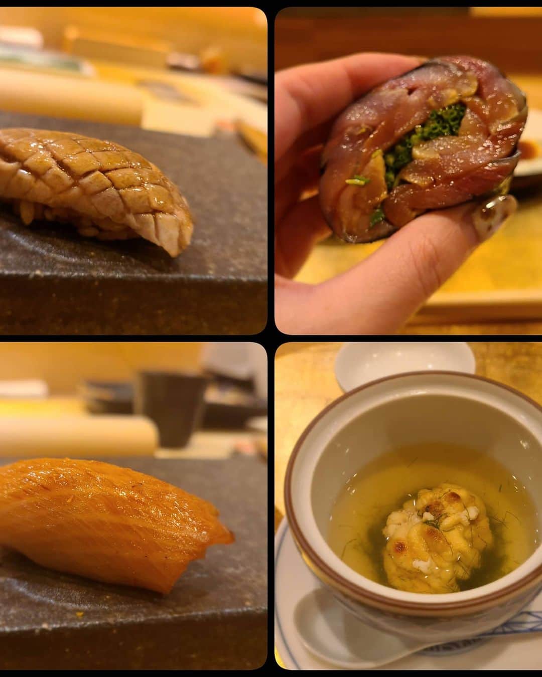 今堀恵理さんのインスタグラム写真 - (今堀恵理Instagram)「京都祇園にオープンした『すし仙人』 @sushisennin_kyoto　に  @miimi__miimi  ちゃんと行って来ました❤  １年待ちの人気の北新地赤酢 その赤酢グループはこの１年で23店舗もオープンしました。 こちらは、その集大成になります 赤酢グループの最高峰  シャリは龍の瞳を使用 マグロはやま幸のを使用  約23種類くらい出てきます  今年最後の寿司デートは みぃみちゃんと寿司仙人さんオススメの『すし仙人』でした✨ 行ってみたかった赤酢さんにやっと行けました😆😆😆  この日のブラウスは みぃみちゃんにX'masプレゼントで頂いた物です💕  時計は @loborjapan  です  皆様、本年もお世話になりました  今年はテレビも何度も出演出来たり商品プロデュースもしました。 お勤めにも行くようになりました。 コロナの中でも色んな事にチャレンジもして私なりに充実した１年になったと思います 迷惑もかけてしまった方も居るかもしれません、ごめんなさい 沢山の方に協力もして貰えたし 私の周りには常に沢山の方が居ますよね 幸せだなと思います 来年はどんな年になるかな？今から楽しみです  本年もありがとうございました 来年も宜しくお願いします  良いお年をお迎え下さい  今堀恵理  #寿司赤酢 #すし仙人 #京都寿司 #赤酢グループ #sushilovers  #sushistagram」12月31日 8時49分 - eriimahori