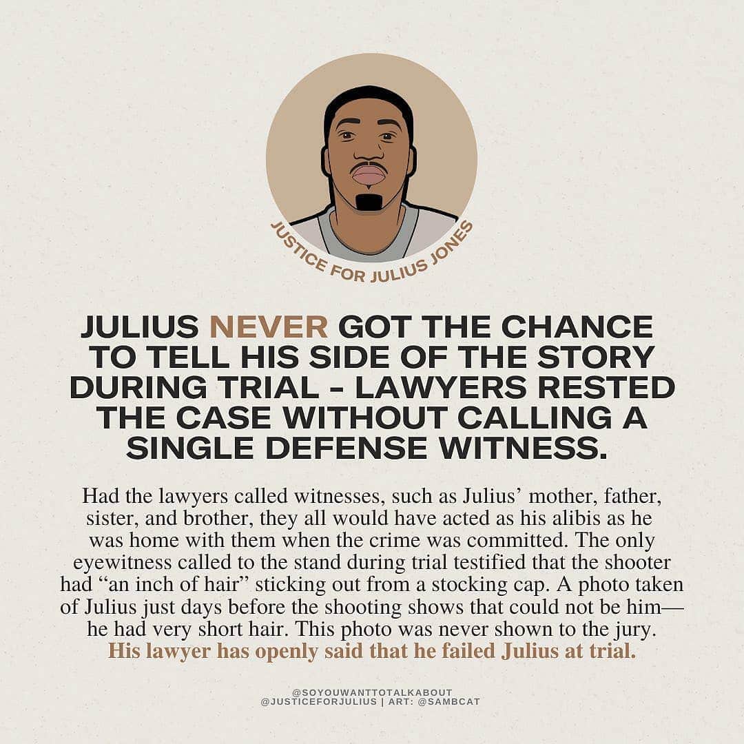 ヴィオラ・デイヴィスさんのインスタグラム写真 - (ヴィオラ・デイヴィスInstagram)「"Julius Jones has lived on death row in Oklahoma for almost 20 years. Every second we wait to take action for Julius just brings him closer to being executed for a crime he didn’t commit. Let’s talk & then let’s take action." 🔁@soyouwanttotalkabout」12月31日 9時01分 - violadavis